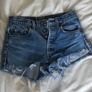 Vintage Levi’s Denim Short Cut-offs